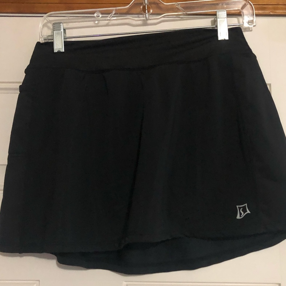 Skirt Sports, TRIKS Black Skort, Medium